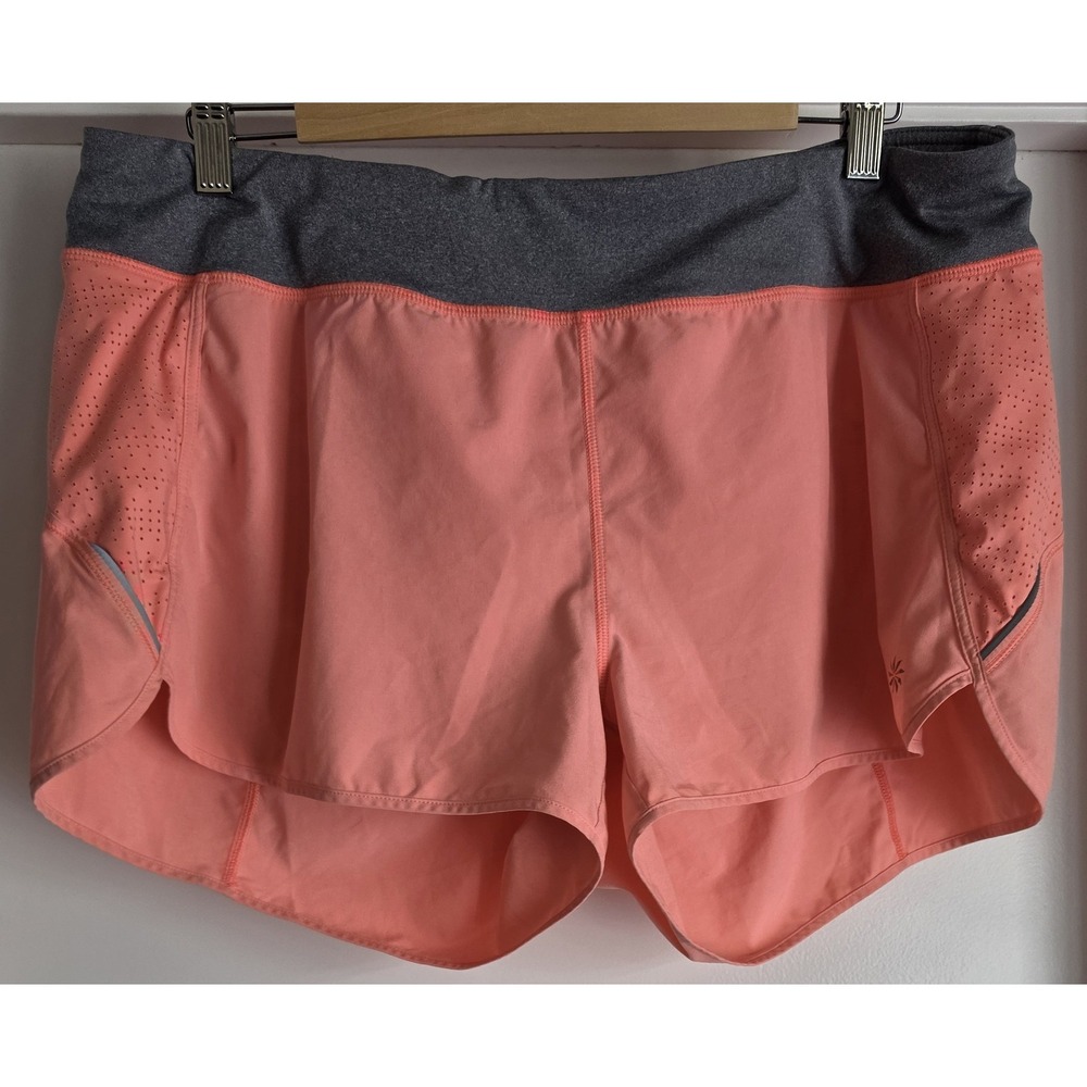 Athleta Women XL Pink Athletic Shorts 3in Inseam Activewear Sport Athleisure